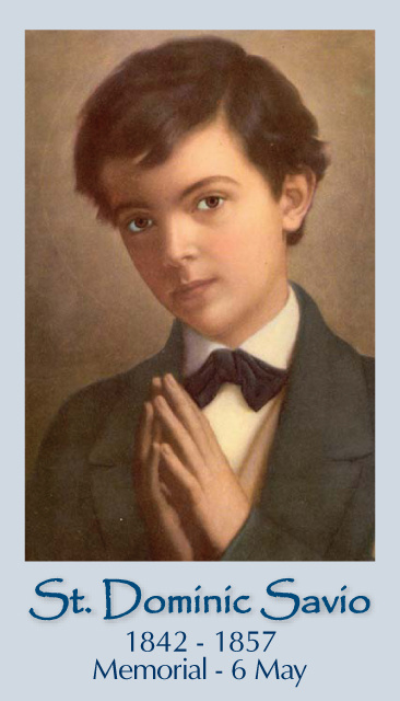 St. Dominic Savio Prayer Card